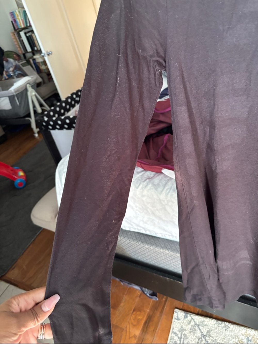 Lou & Grey Long Sleeve Tunic Dress in Black - Picture 3 of 5